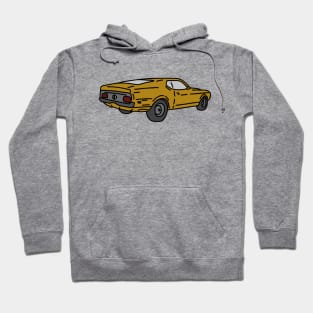 vintage retro muscle cars gift Hoodie